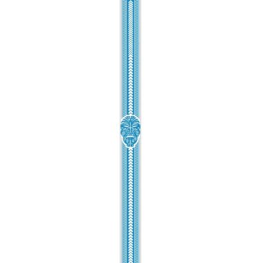 MOKO - Folia rowerowa ochronna 4-bike dolnej części rury głównej MO-03 | Transparent Light Blue