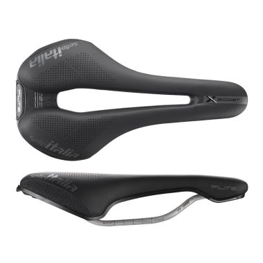 Siodło SELLE ITALIA FLITE BOOST X-CROSS TI316 SUPERFLOW S (id match S3), 204g, Czarne (NEW 2025)