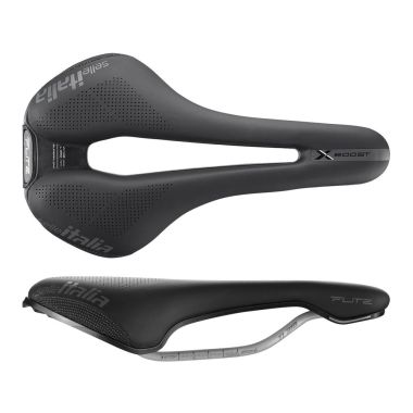 Siodło SELLE ITALIA FLITE BOOST X-CROSS TI316 SUPERFLOW L (id match L3), 208g, Czarne (NEW 2025)