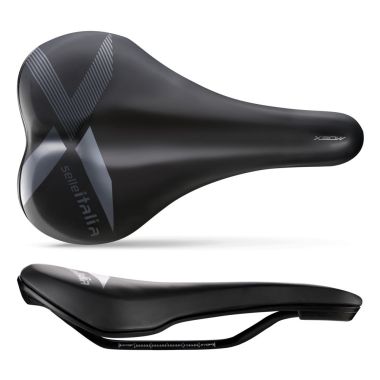 Siodło SELLE ITALIA X-BOW L (id match L1), FeC Alloy Rail, 356g 