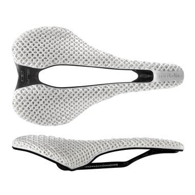 Siodło SELLE ITALIA SLR BOOST 3D WHITE KIT CARBONIO SUPERFLOW L (id match L3) , White Limited Edition, 171g 