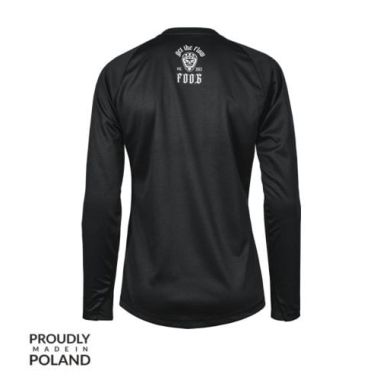 FOOGWear Jersey SKULL woman (L, black)