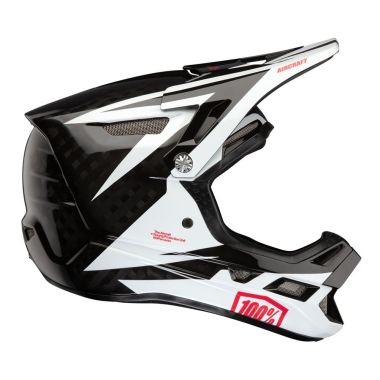 Kask full face 100% AIRCRAFT CARBON MIPS Helmet Rapidbomb/White roz. M (57-58 cm) (DWZ)