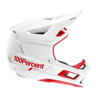 Kask full face 100% AIRCRAFT 2 Helmet Red White roz. S (55-56 cm) (NEW)