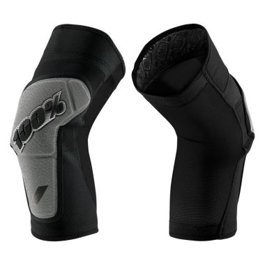 Ochraniacze na kolana 100% RIDECAMP Knee Guard black grey roz. S (NEW)