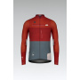 GOBIK LONG SLEEVE JERSEY COBBLE MEN CRIMSON M
