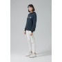 GOBIK HOODED SWEATSHIRT TRAILBLAZE WOMEN CROSSBAR ULTRABLUE S