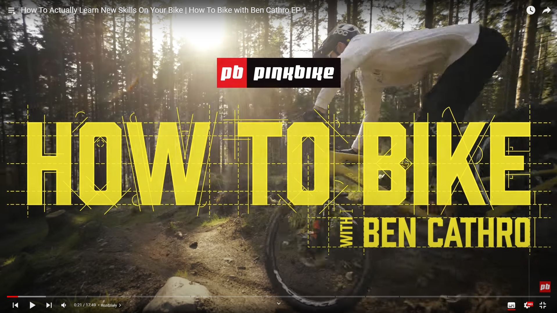How to bike withe Ben Cathro - sezon 1 | Najlepsza w sieci seria o nauce jazdy na rowerze 