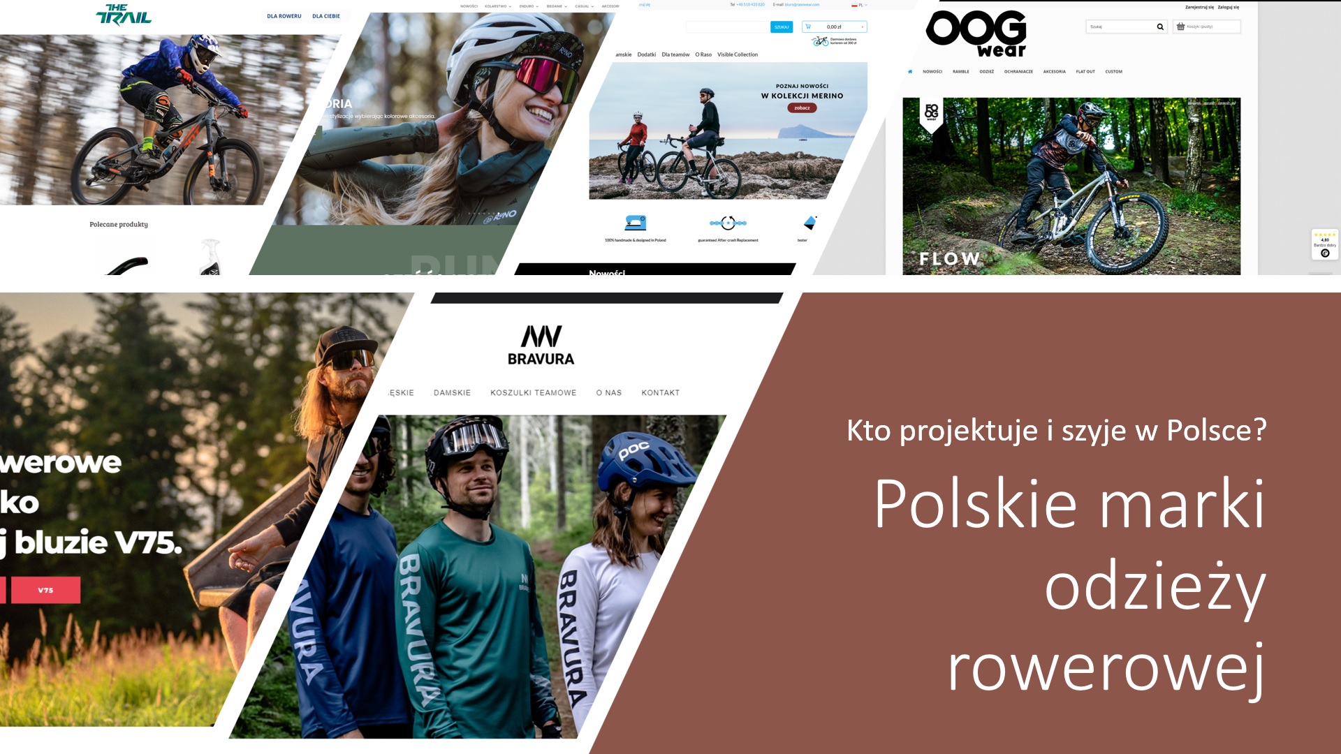 Polska odzież rowerowa - marki projektujące i produkujące ubrania w Polsce