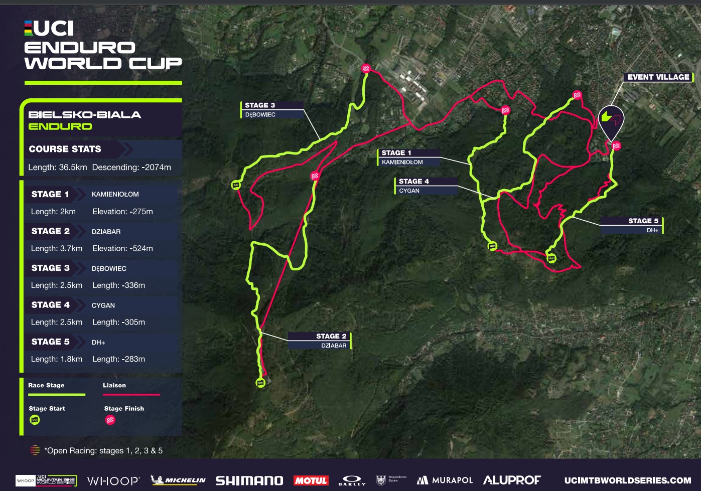 Trasy Pucharu Świata 2024 - Bielsko-Biała Enduro Trails