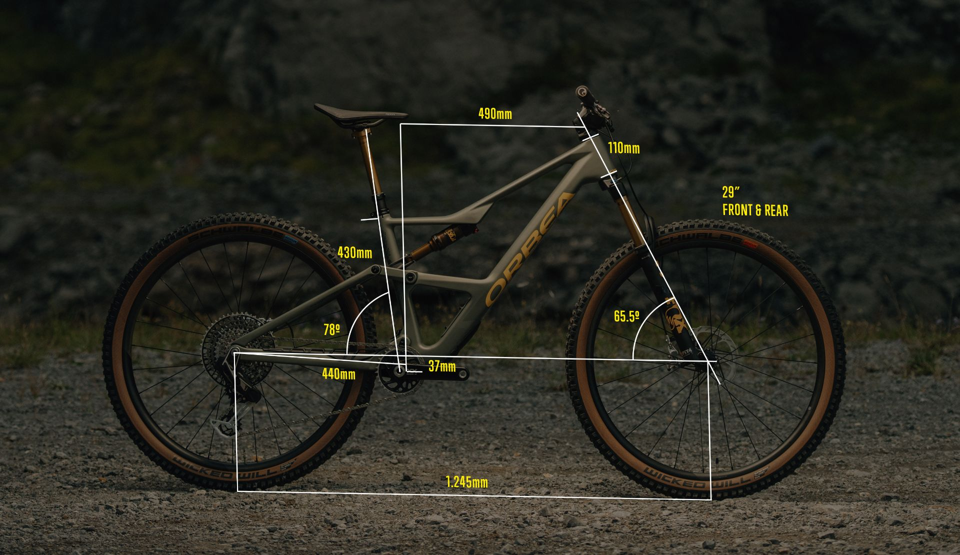 Occam SL - geometria - bikechill.pl