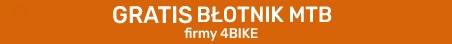 Do każdego zamówienia błotnik MTB gratis 